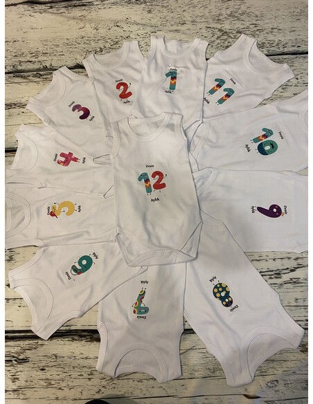 İsme Özel 12Li Body Set