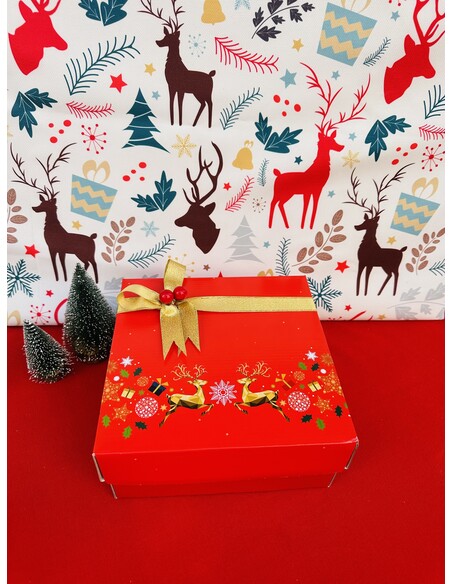 Yılbaşı Yeni Yıl Boş Hediye Kutusu