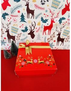 Yılbaşı Yeni Yıl Boş Hediye Kutusu 2