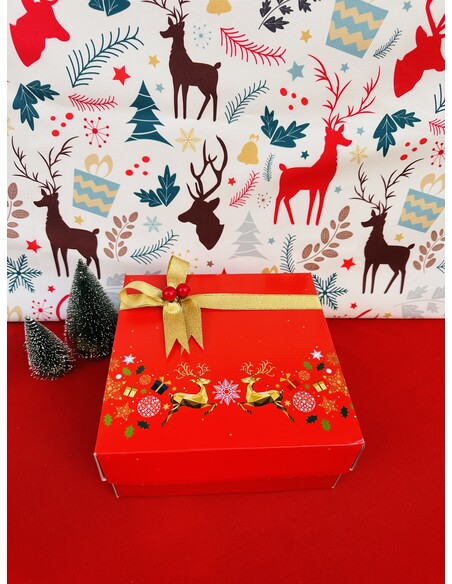 Yılbaşı Yeni Yıl Boş Hediye Kutusu