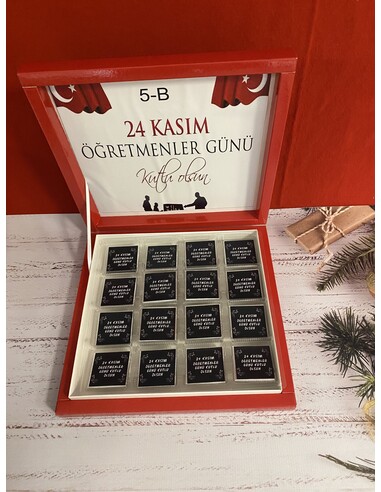 Öğretmenler Günü Hediye Kutusu